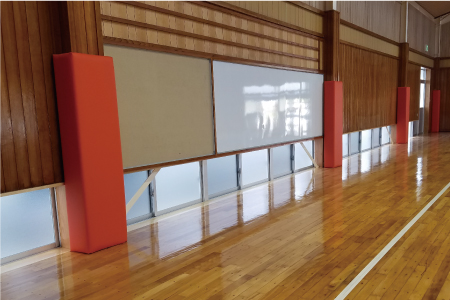 柔道畳の三四郎を市場体育館（徳島県）へ納入