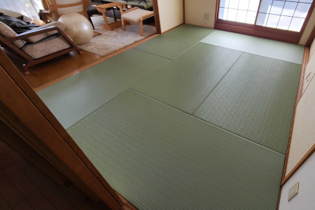 柔道畳の三四郎を市場体育館（徳島県）へ納入
