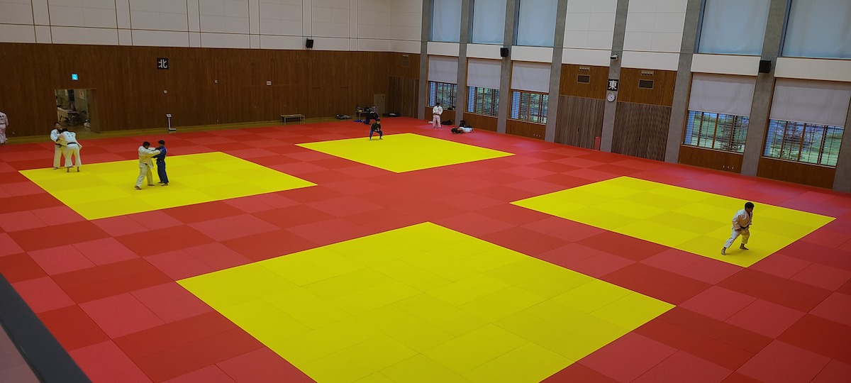 柔道畳の三四郎を第77回国民体育大会柔道競技会（栃木県）へ納入